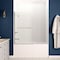 Anzzi Myth 28 in. x 56 in. Frameless Tub Door with TSUNAMI GUARD in Brushed Nickel SD-AZ053-01BN - alternate 3